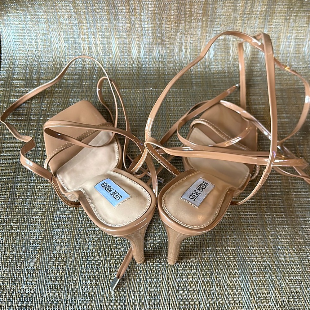 Uplift Camel Patent Heels | Size 10 | By Steve Ma… - image 4